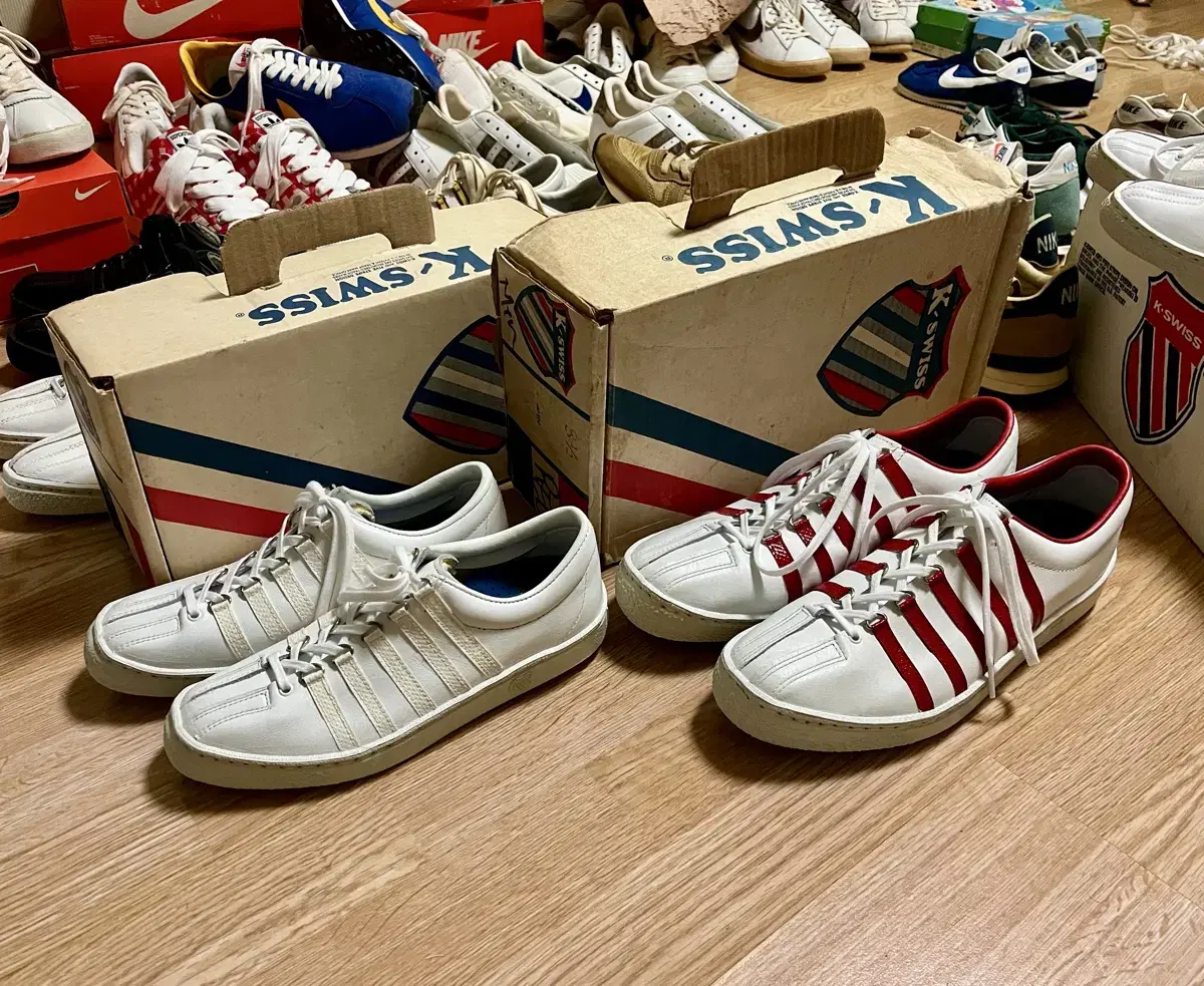 90s K-Swiss 케이스위스 265 / 235 새제품 운동화 스니커즈