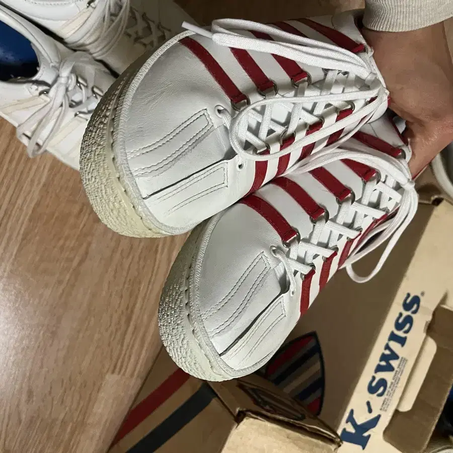 90s K-Swiss 케이스위스 265 / 235 새제품 운동화 스니커즈