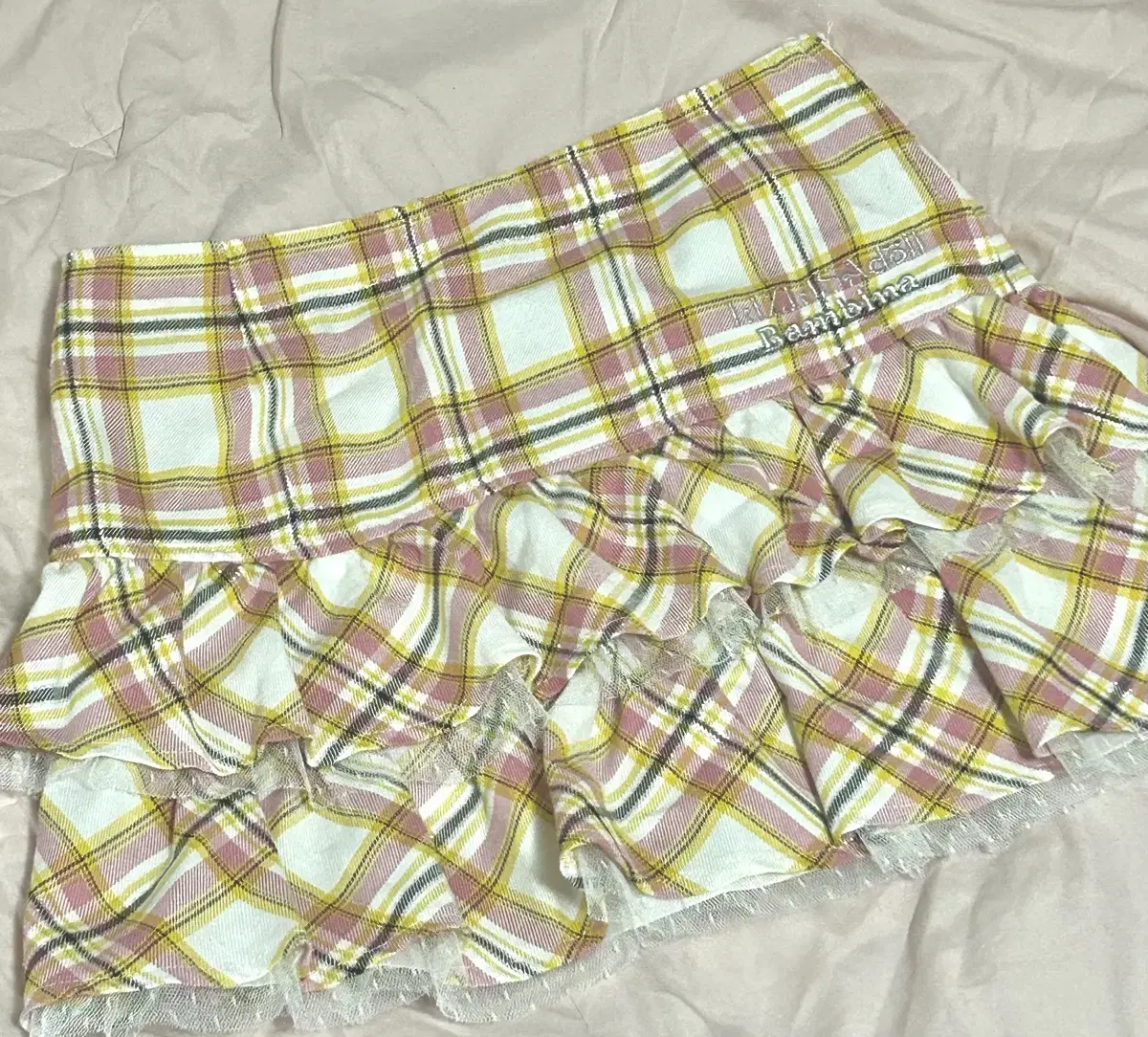 liz lisa check skirt for sale mass-produced gal onegal vintage y2k