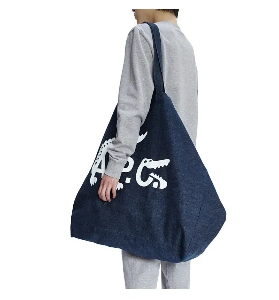 Lacoste A.P.C Collaboration Denim Dot Bag New Product