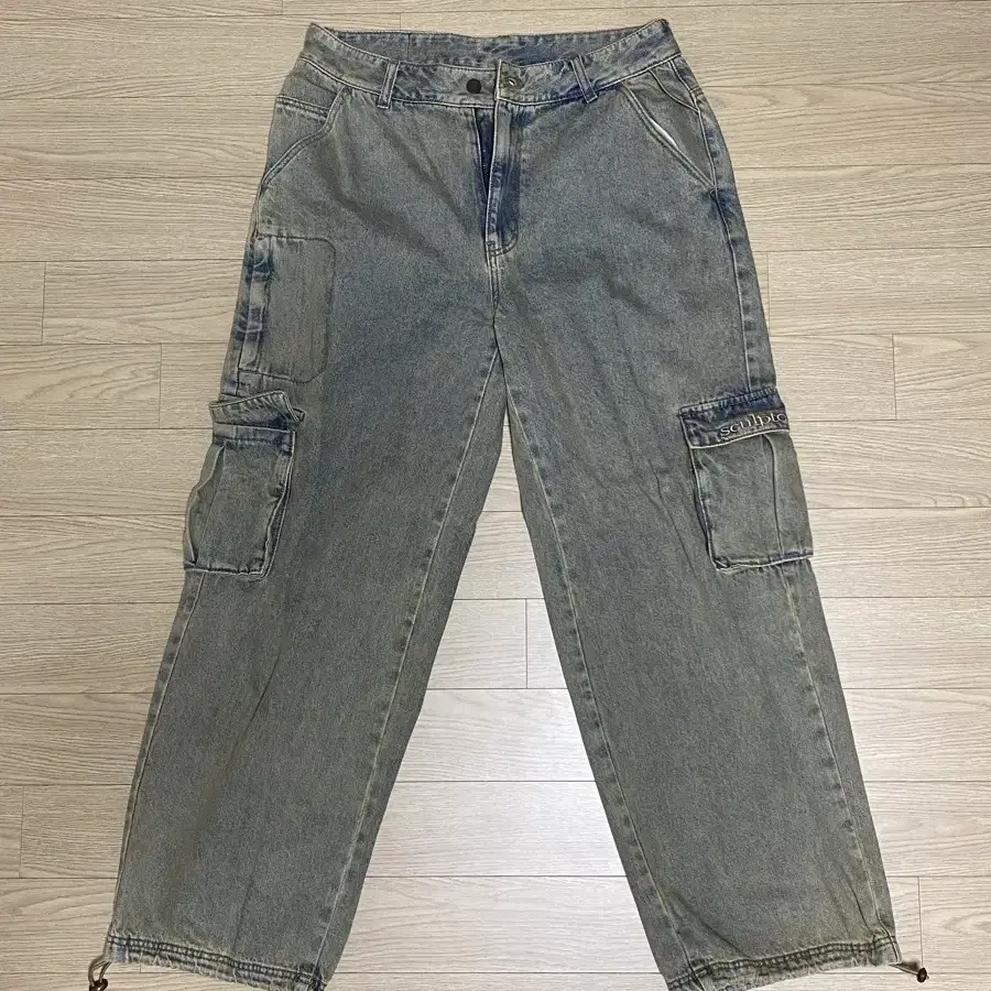 [L]스컬프터Acid Cargo Jogger Pants 빈티지 그린