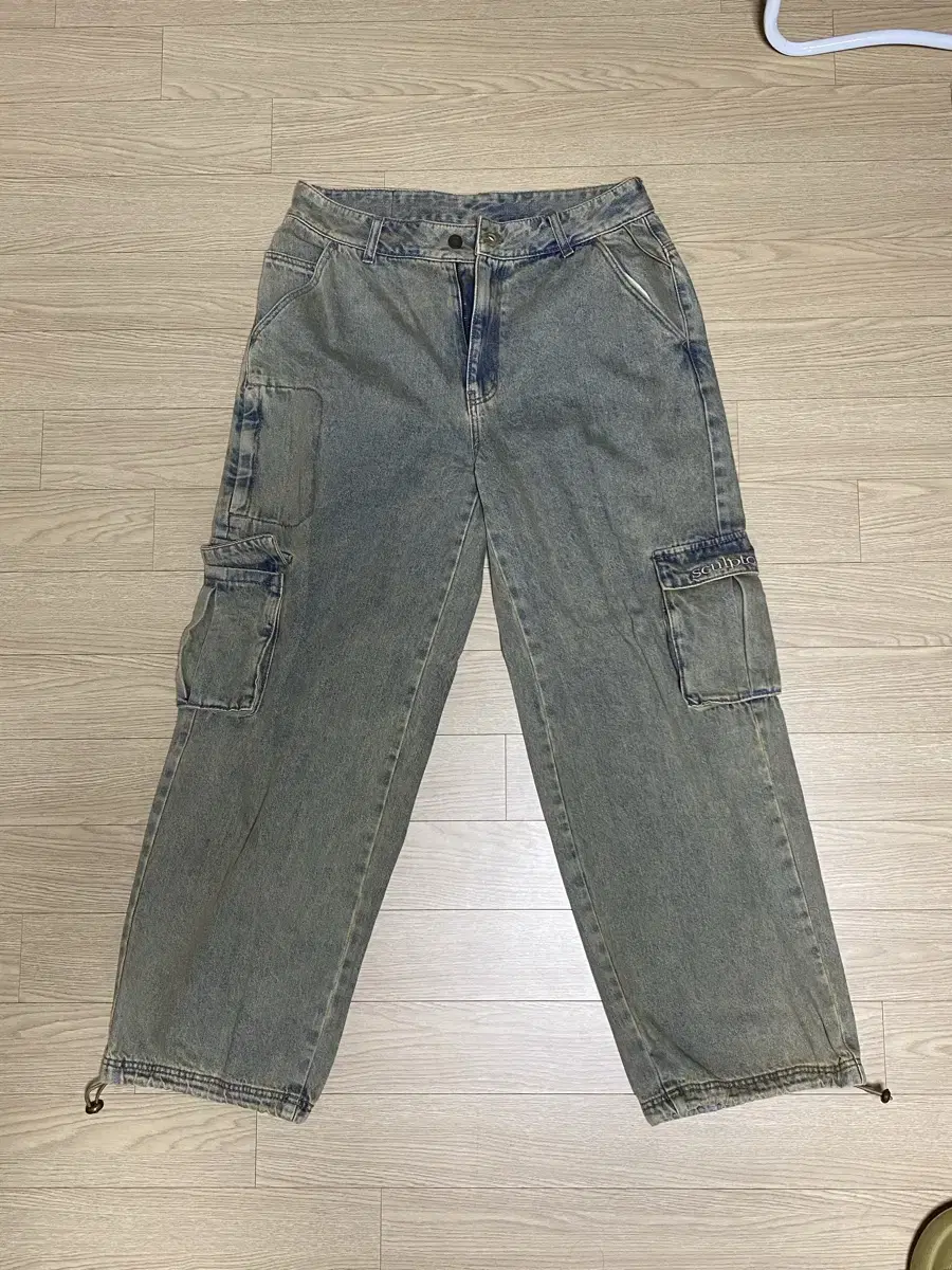 [L]스컬프터Acid Cargo Jogger Pants 빈티지 그린