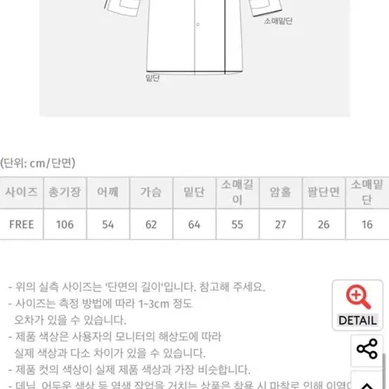 육육걸즈 떡볶이코트 크림옐로우