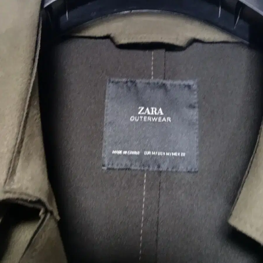 자라 스웨이드 야상 코트(여성M) | Zara Suede Coat