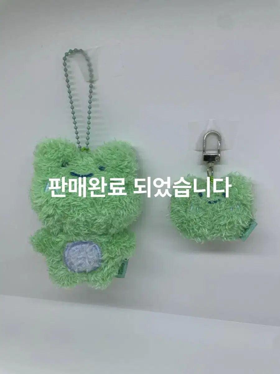 버터샵 레이니데이 레이니 인형 키링 2종