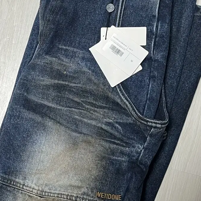 [m]We11done wire jeans 웰던 청바지