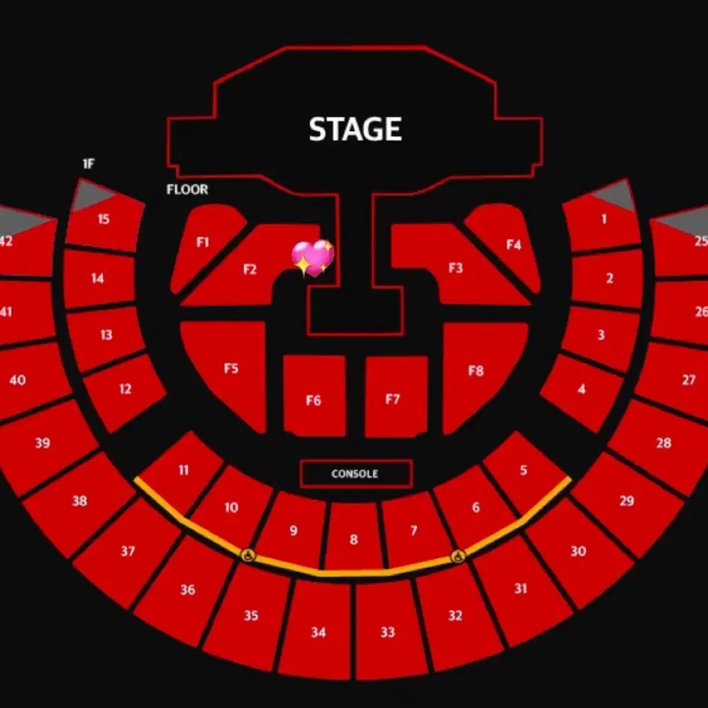 베이비몬스터 콘서트 첫콘 F2 구역 무대 바로 앞