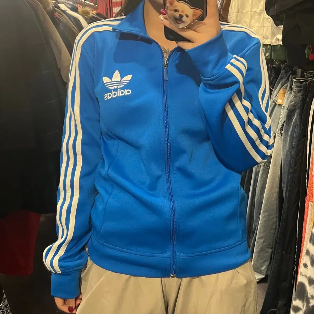 [IM] Adidas 아디다스 블루 불꽃져지