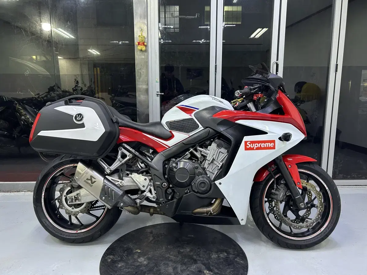 (전국최저가) 15년식 CBR650F 아크라풀배기 사이드백 판매/대차