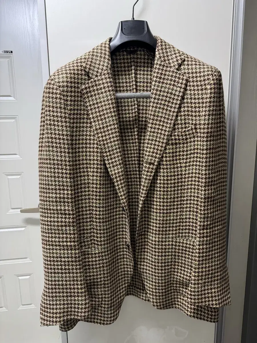 21ss Drake's Houndstooth jacket 40Size