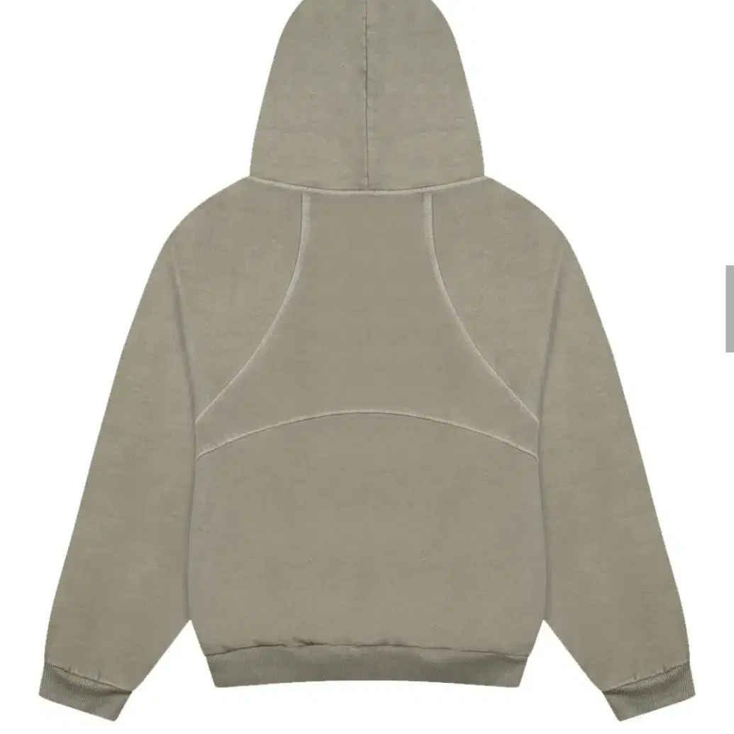 P. DYED STREAMLINE HOODIE [TAUPE]