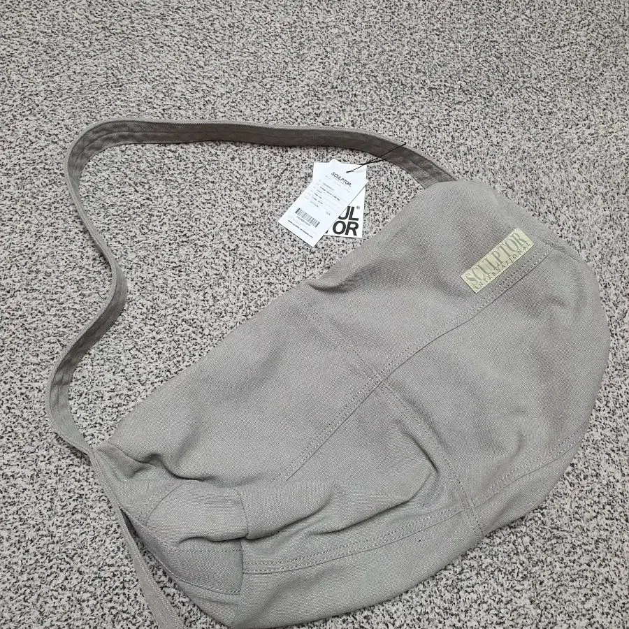 새상품) 스컬프터 Vintage Canvas Duffel Bag Gray