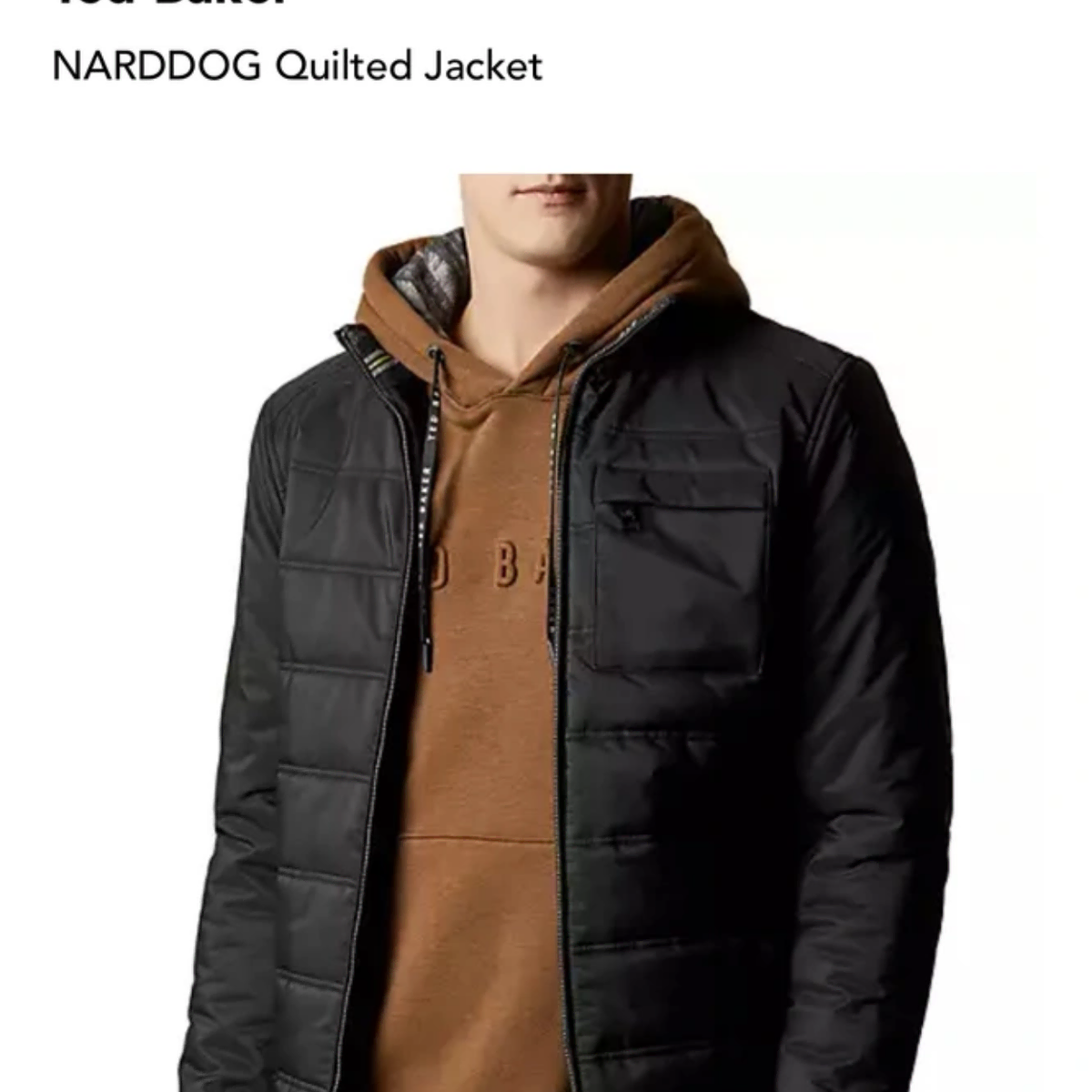 남성 테드 베이커 퀼티드 자켓Ted Baker Quilted Jacket