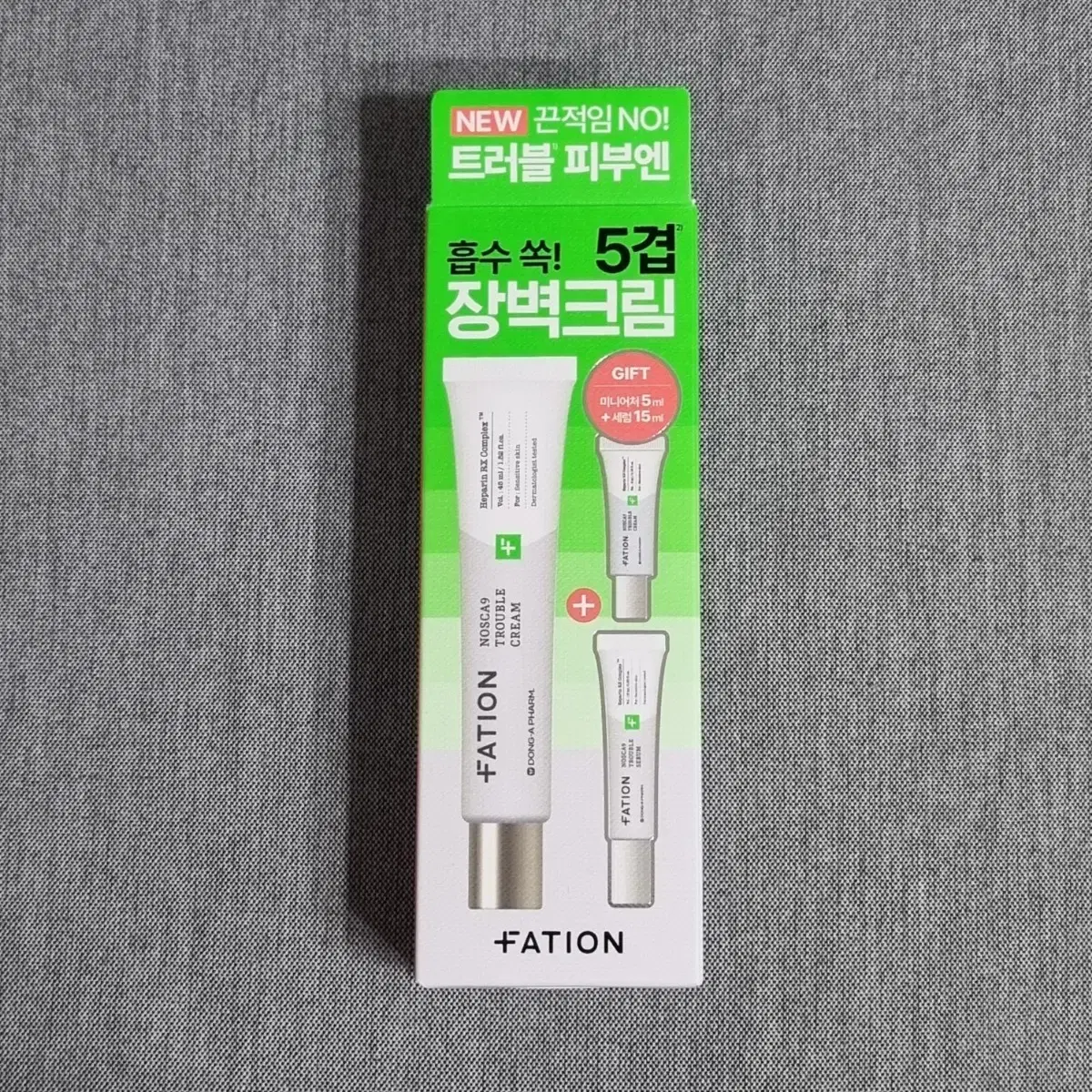 [새상품] 파티온 노스카나인 트러블 크림 45ml 기획