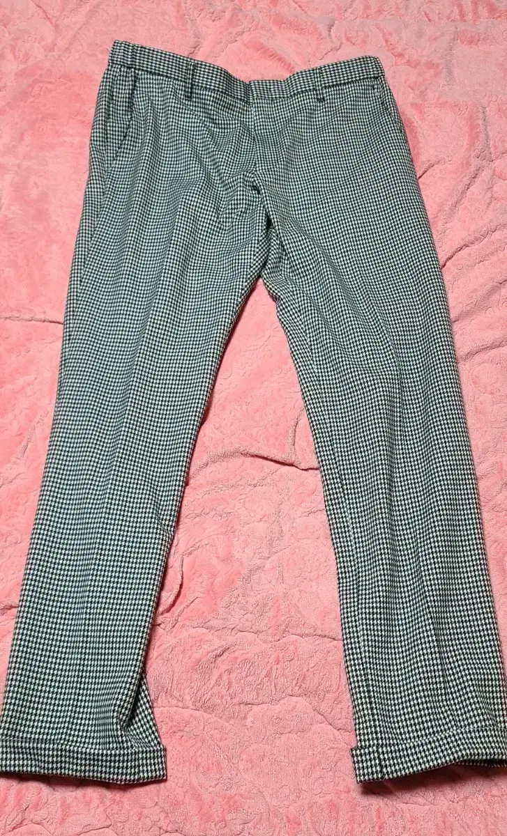 Bon Houndstooth Wool Pants for Sale