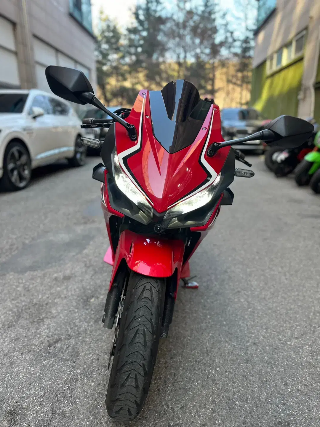 20년식 혼다 CBR500r SC풀배기 블박2채널 구변완료