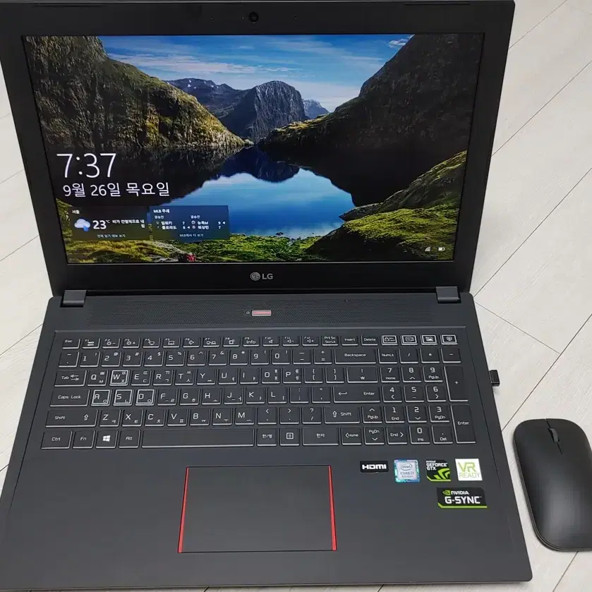 A급 게이밍 i7+GTX1060 LG울트라기어 32G램 1.5TB 윈10