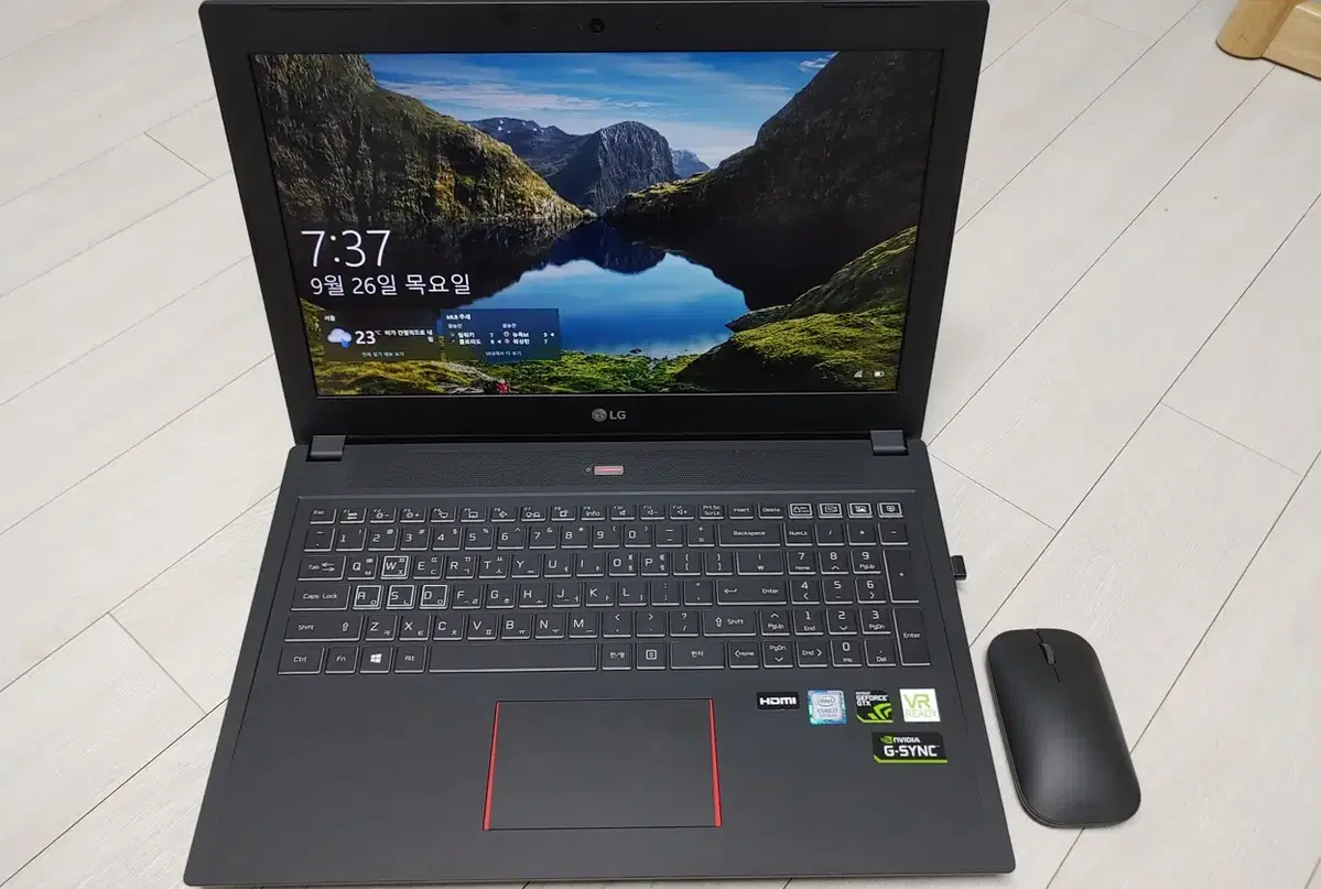 A급 게이밍 i7+GTX1060 LG울트라기어 32G램 1.5TB 윈10