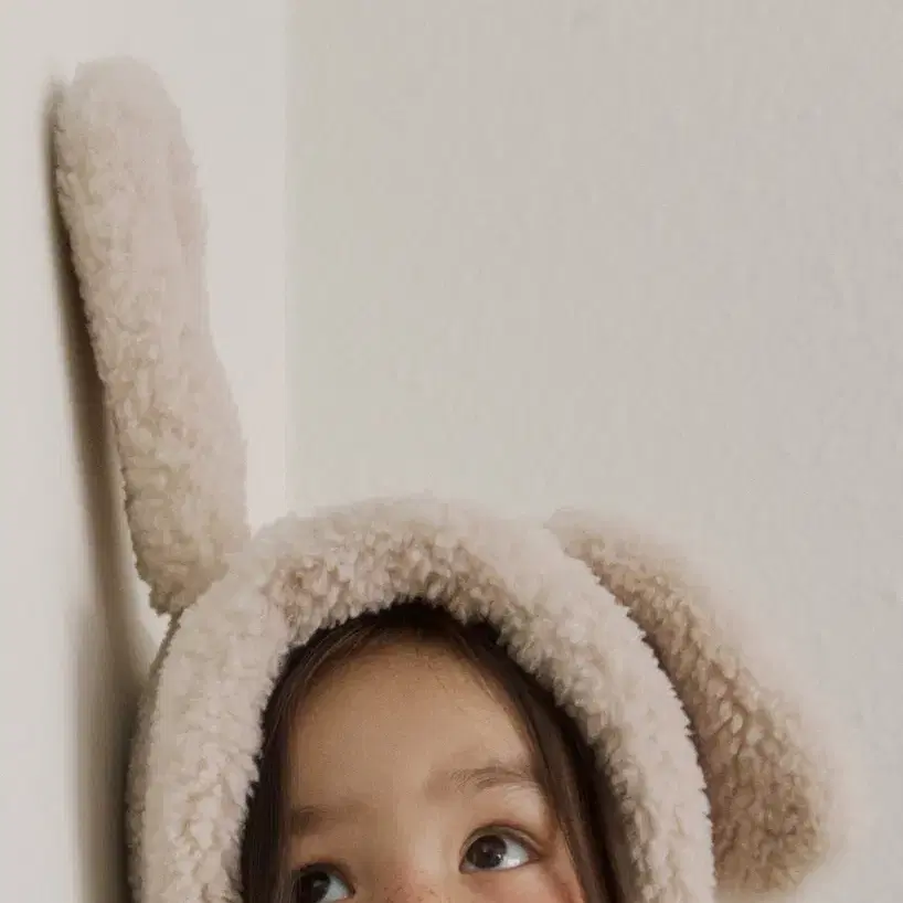 더 무아 토끼모자 Bebe Lapin. Almond