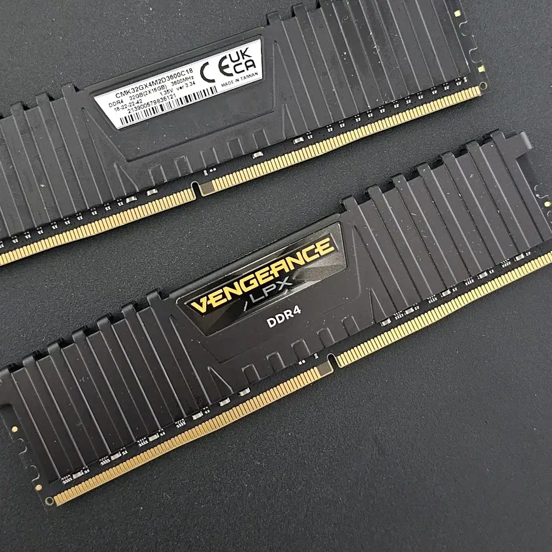 vengeance ddr4 3600 ram 16gb x 2