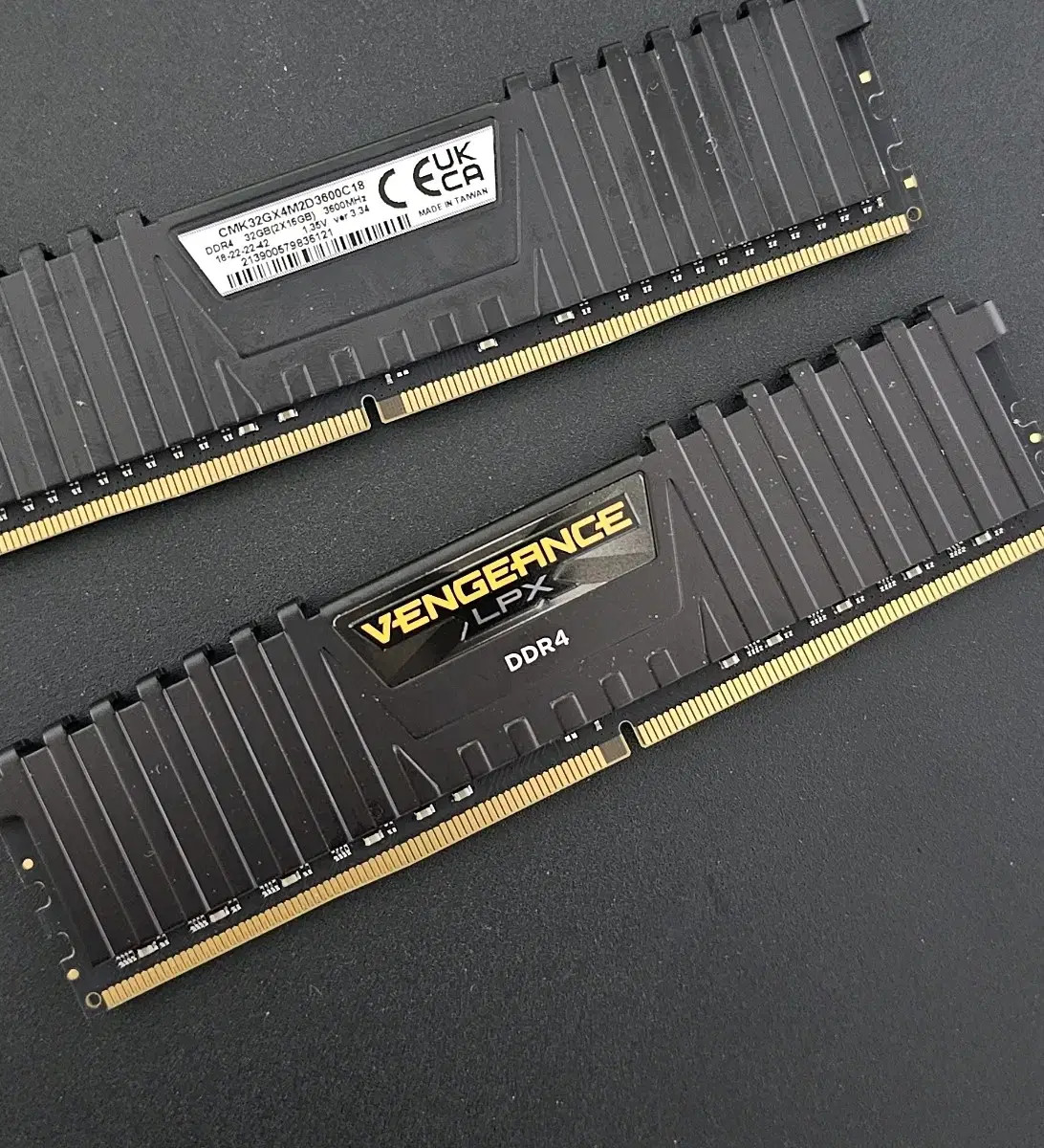 vengeance ddr4 3600 ram 16gb x 2