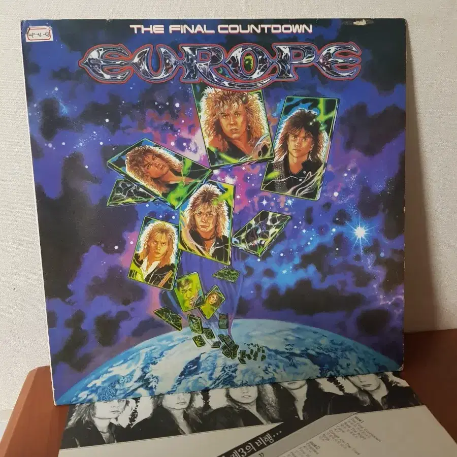 헤비메탈 Europe Final Countdown 록엘피 바이닐vinyl