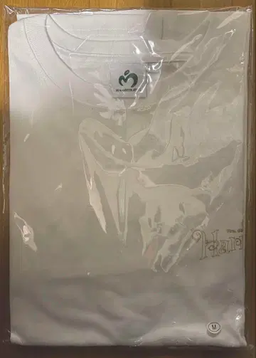 미세스 하모니 롱T 화이트 M 사이즈 미개봉