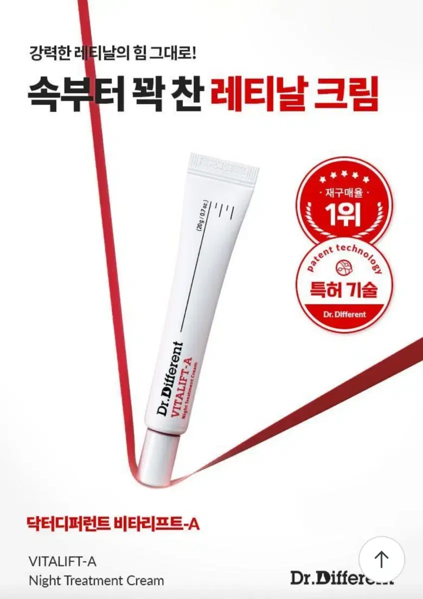 닥터디퍼런트 비타리프트 에이 20g (새상품)