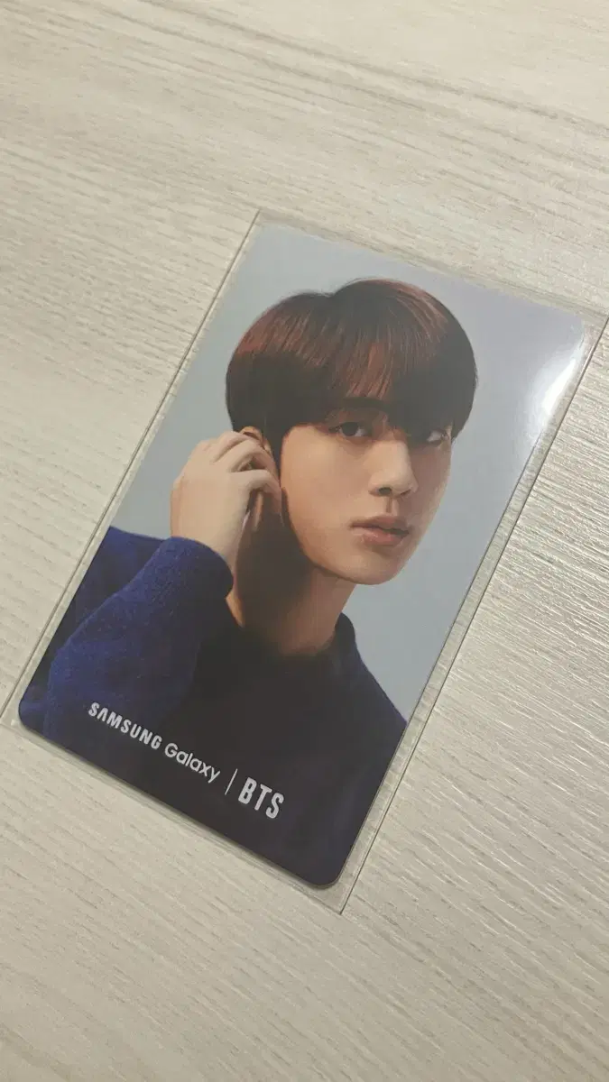 BTS 방탄 삼성 버즈 글로벌 포카 석진