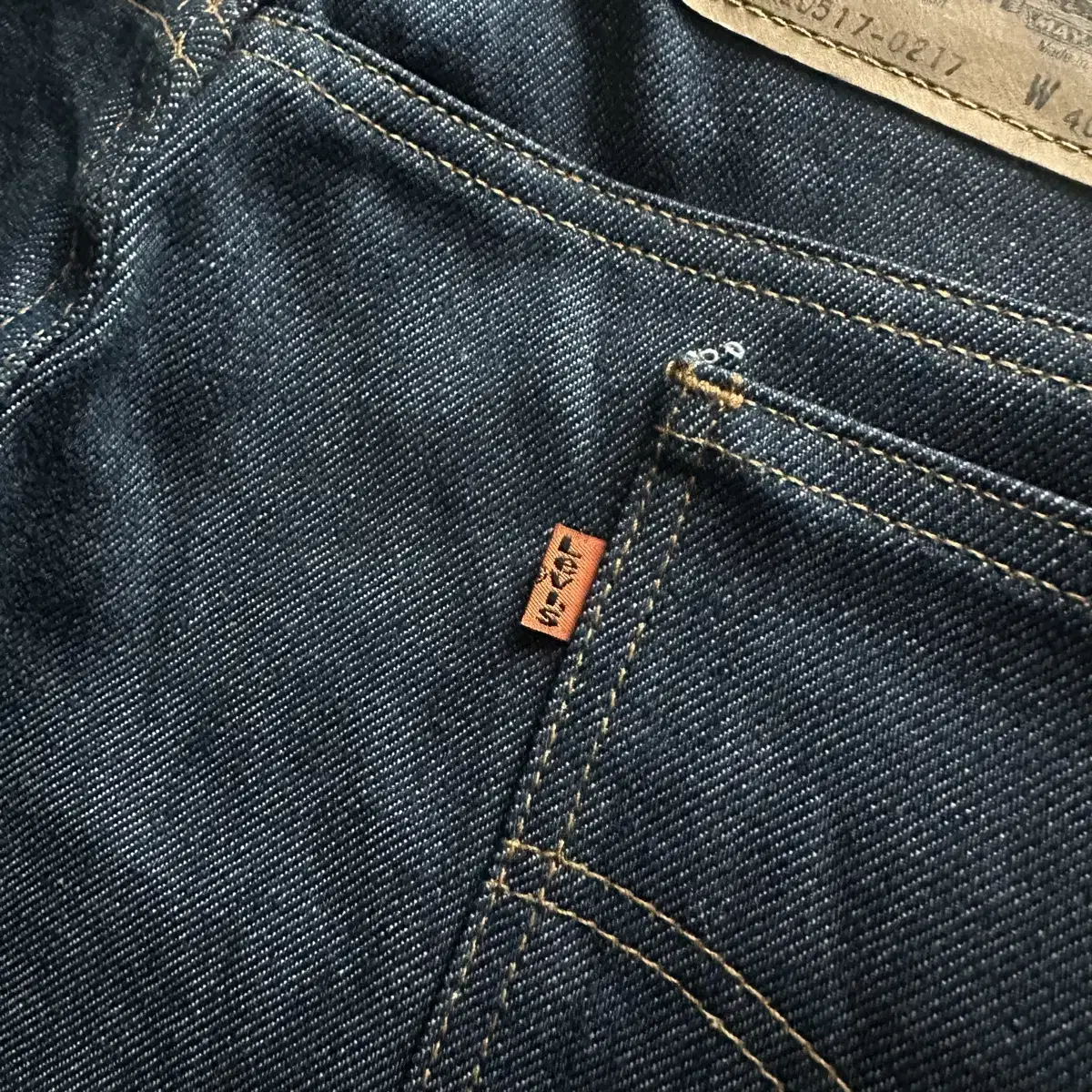 데드스탁 80s USA LEVIS 517 오렌지탭 부츠컷 데님 팬츠