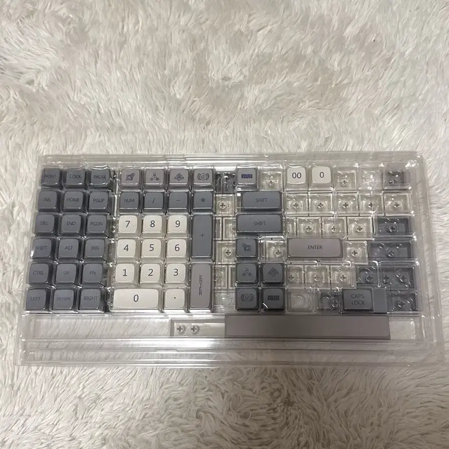 키캡 세트 XDA PBT 125