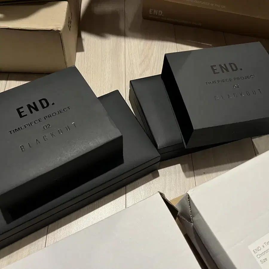 END x timex 콜라보 크로노그래프 2종