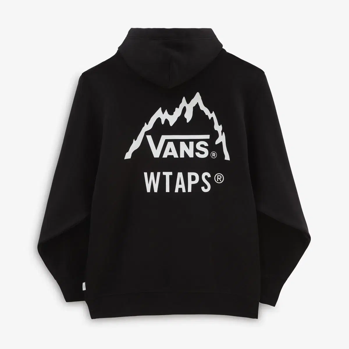 [XL] 더블탭스 x 반스 후드 블랙 (wtaps x vans)