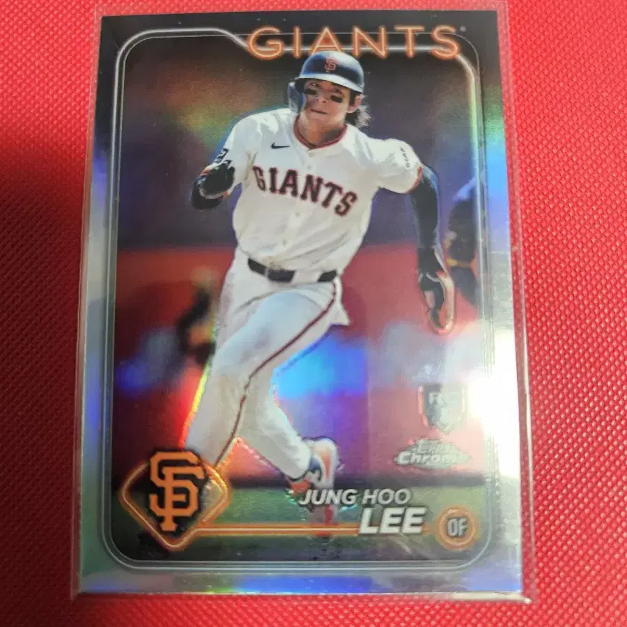 이정후 2024 Topps Chrome 리플렉터 루키 카드