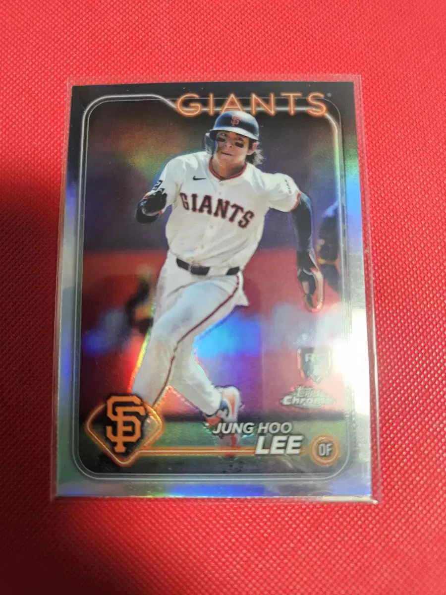 이정후 2024 Topps Chrome 리플렉터 루키 카드