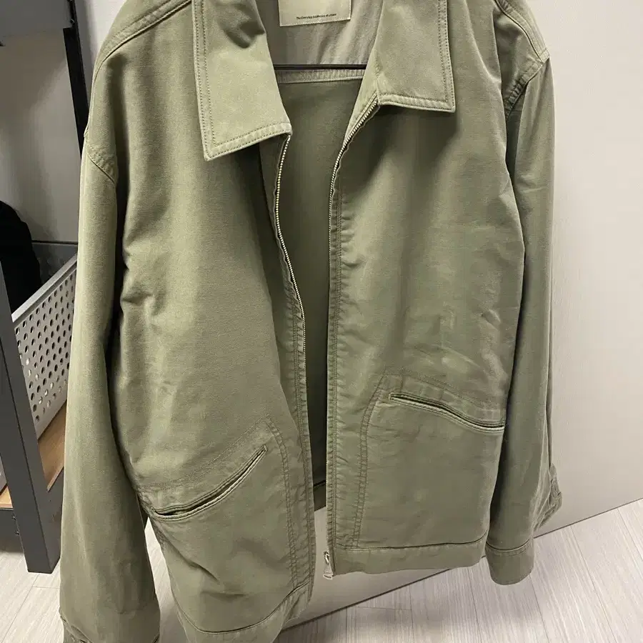 포터리 Washed Drizzler Jacket(Army) 3사 판매