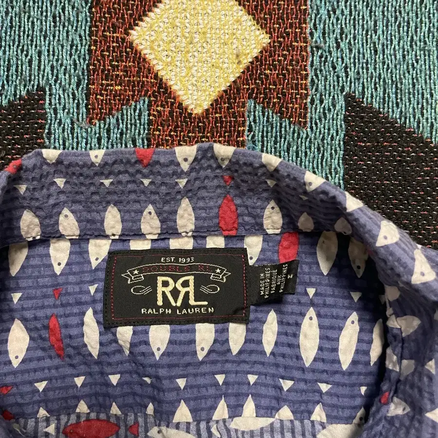 RRL 시어서커 셔츠 (M)