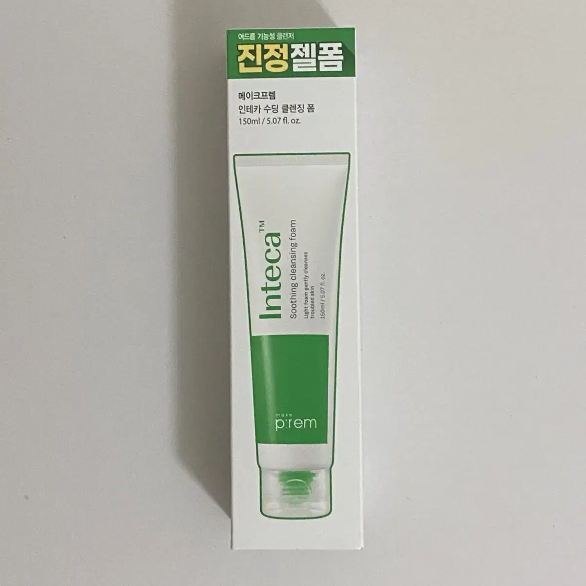 메이크프렘 인테카 수딩젤 클렌징폼 150ml