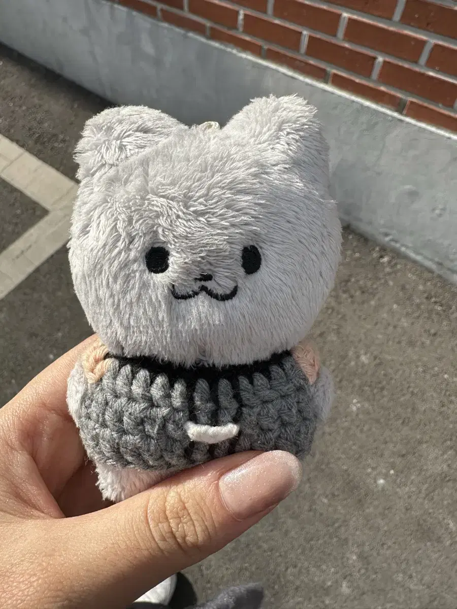 더보이즈 주연 인형 쥬냥이 아빠가치옷 10cm