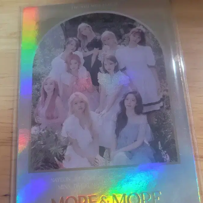 트와이스 more&more 포카