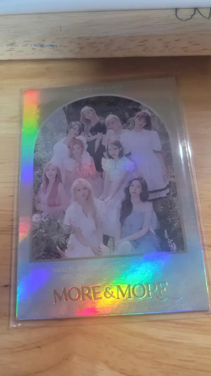 트와이스 more&more 포카