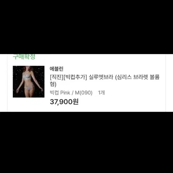 에블린 실루엣 브라 급처