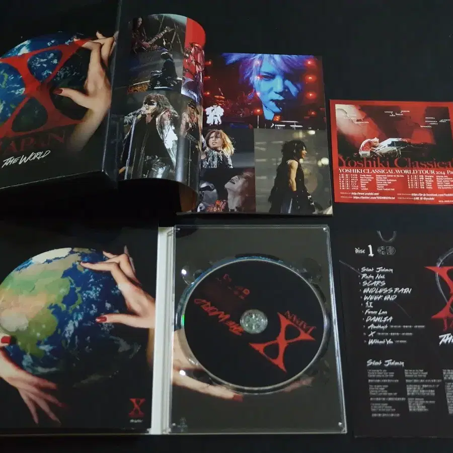 엑스재팬 앨범 THE WORLD X JAPAN (2CD+DVD+포토북)