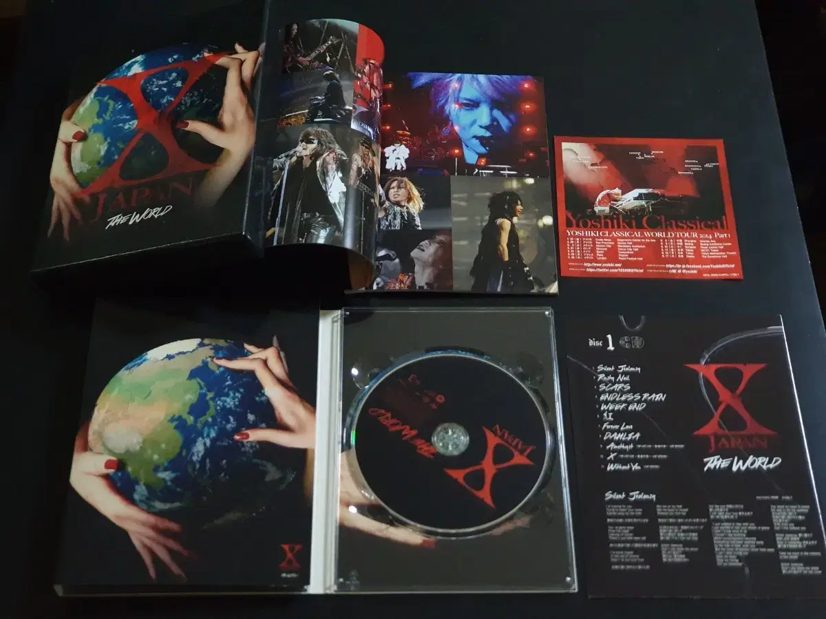 엑스재팬 앨범 THE WORLD X JAPAN (2CD+DVD+포토북)