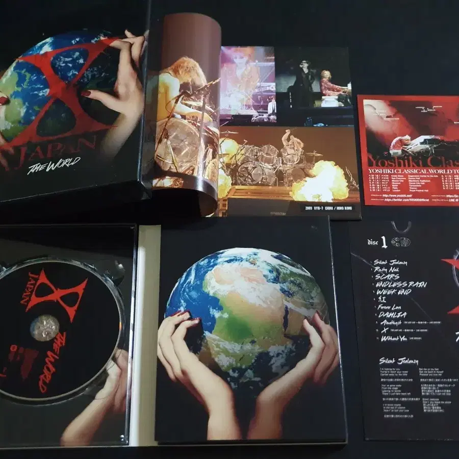 엑스재팬 앨범 THE WORLD X JAPAN (2CD+DVD+포토북)