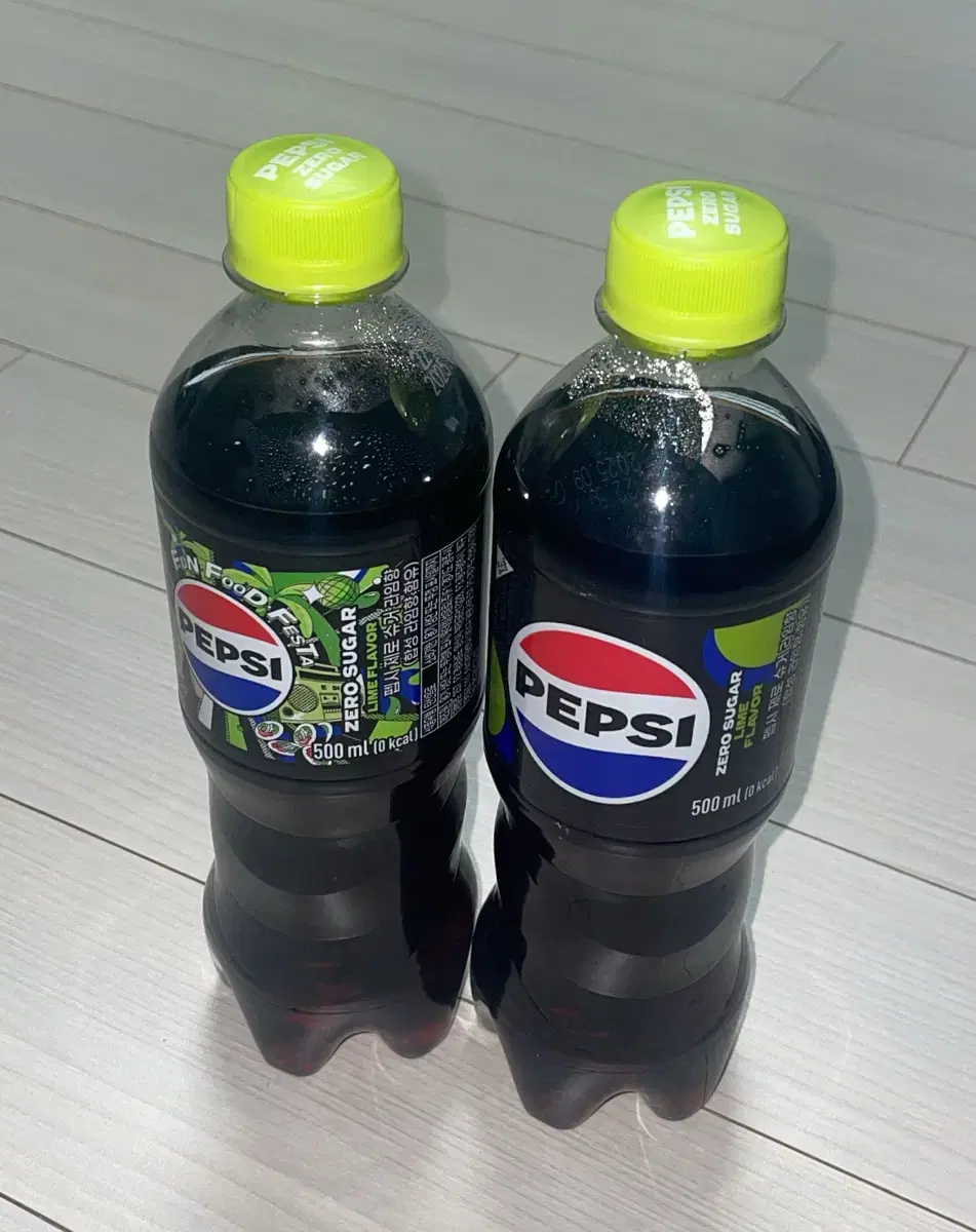 펩시 제로 라임 500ml 2개일괄