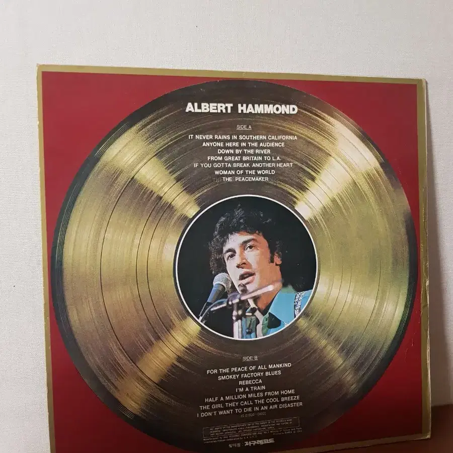 Albert Hammond 올드팝엘피 바이닐vinyl Oldpoplp