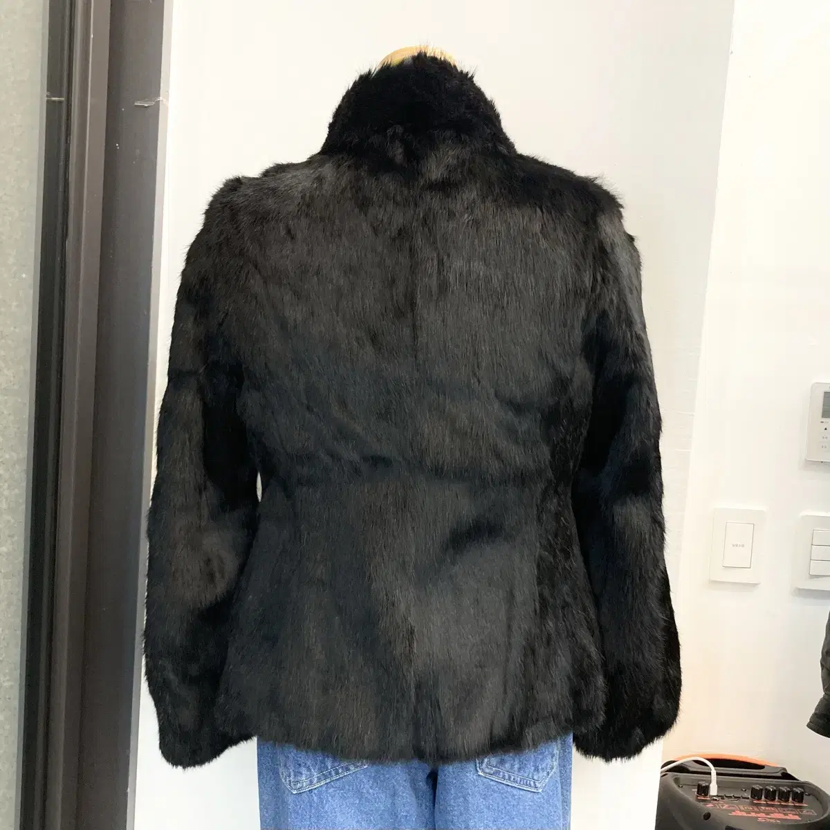 토끼털 모피 퍼자켓 Size S(55) Rabbit Fur Jacket