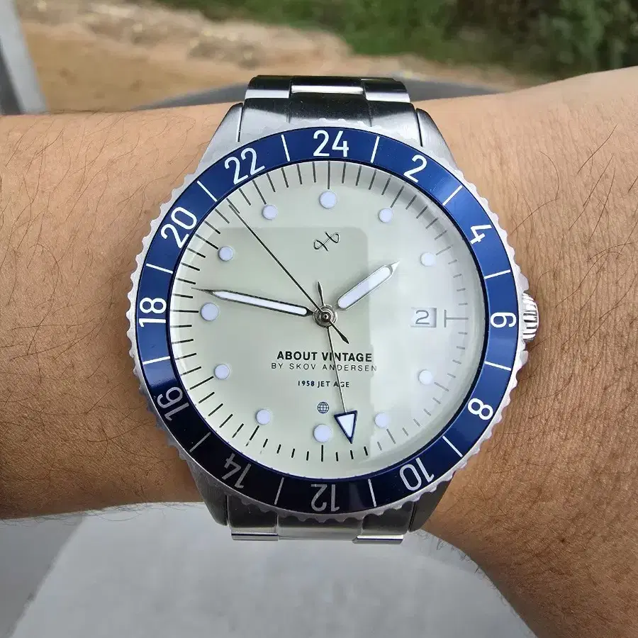 스코브 안데르센 1958 jetun agradeceyki GMT 41mm