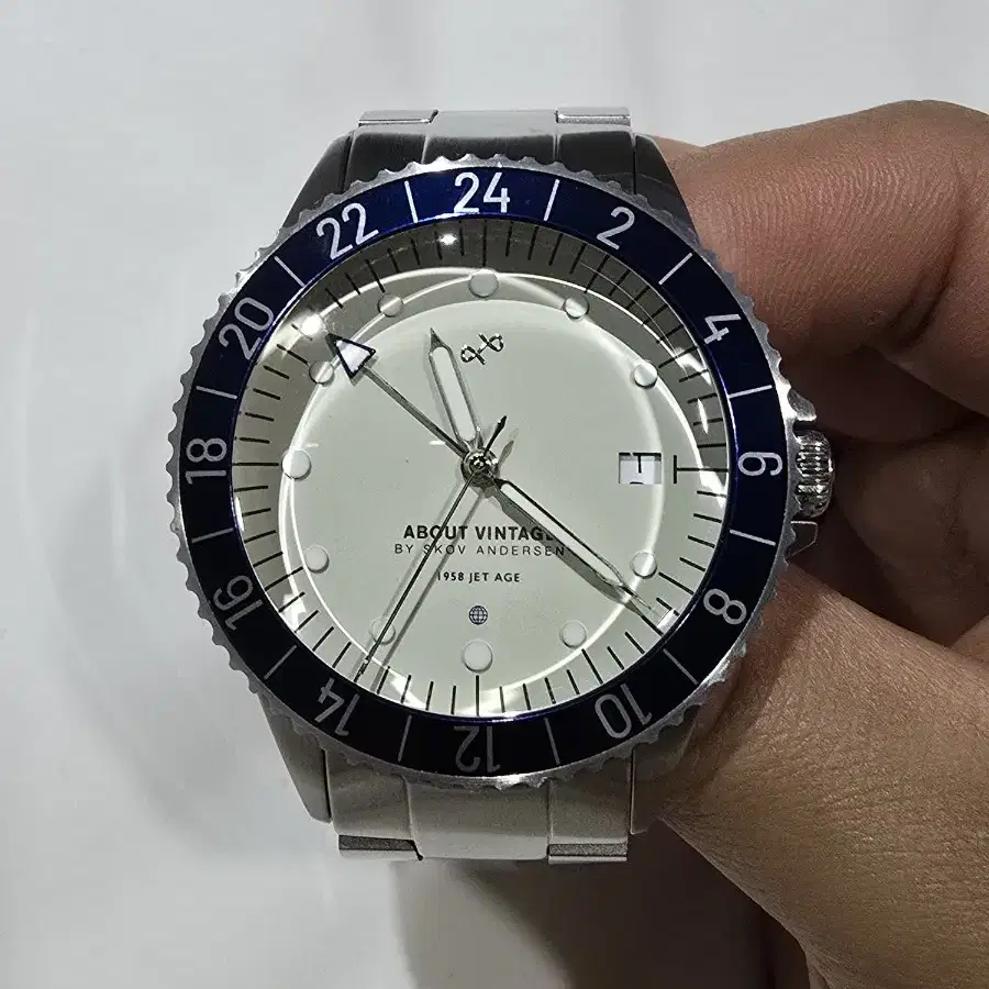 스코브 안데르센 1958 jetun agradeceyki GMT 41mm